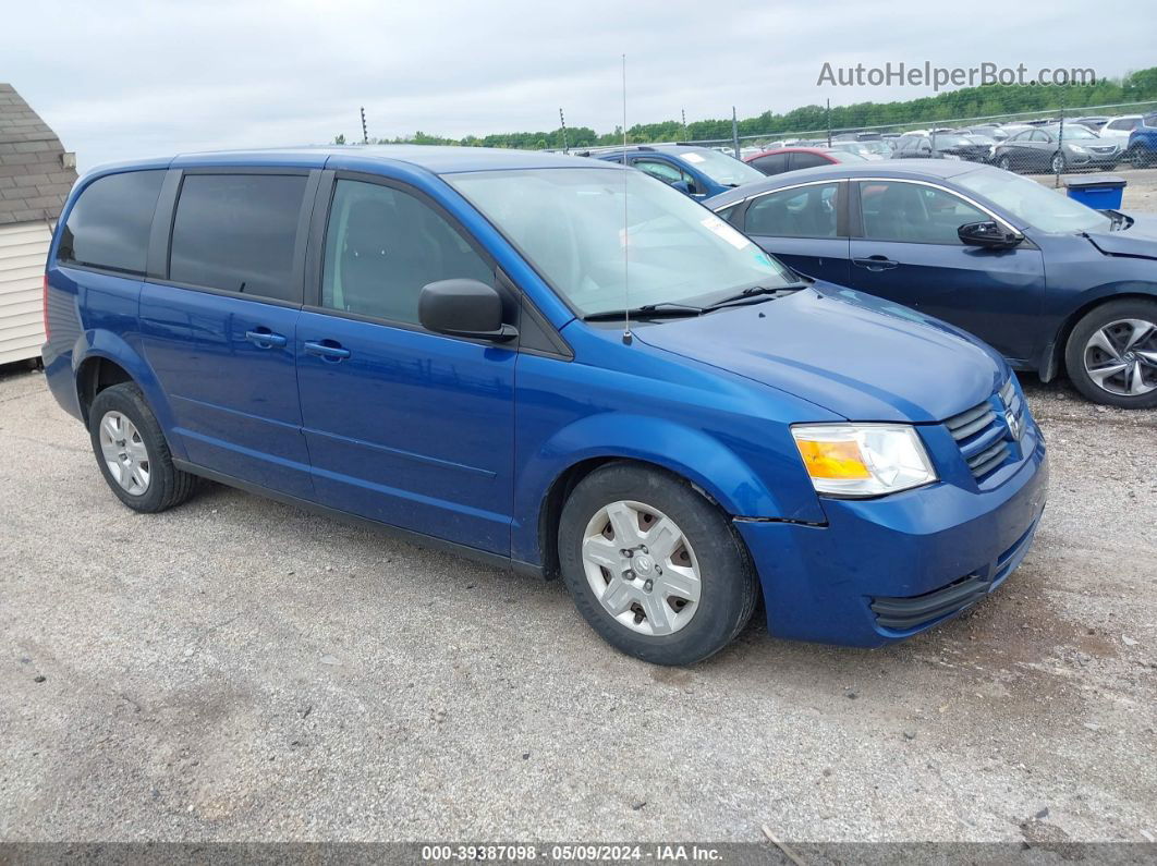 2010 Dodge Grand Caravan Se Blue vin: 2D4RN4DE6AR405277