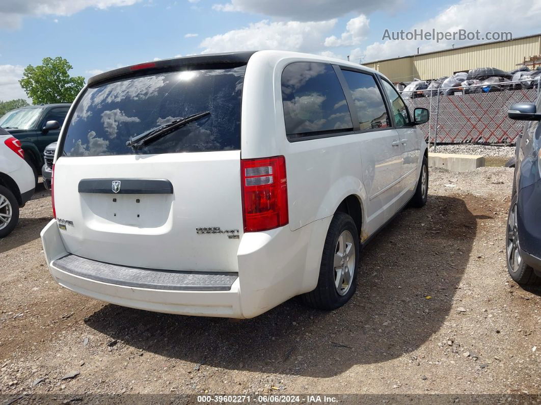 2010 Dodge Grand Caravan Se White vin: 2D4RN4DE7AR238167