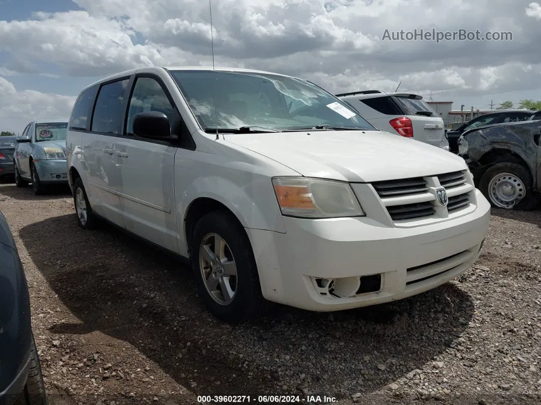 2010 Dodge Grand Caravan Se White vin: 2D4RN4DE7AR238167