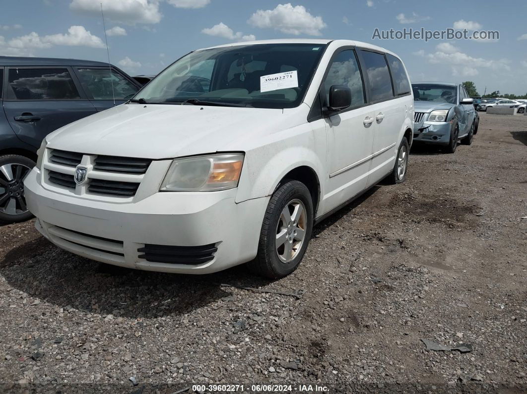 2010 Dodge Grand Caravan Se White vin: 2D4RN4DE7AR238167