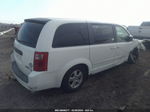 2010 Dodge Grand Caravan Se White vin: 2D4RN4DE8AR107622