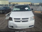 2010 Dodge Grand Caravan Se White vin: 2D4RN4DE8AR107622