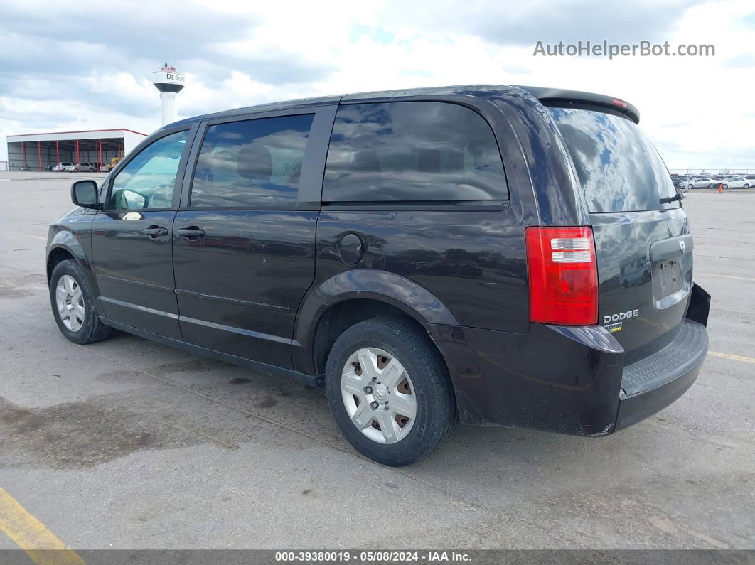 2010 Dodge Grand Caravan Se Black vin: 2D4RN4DE8AR334910