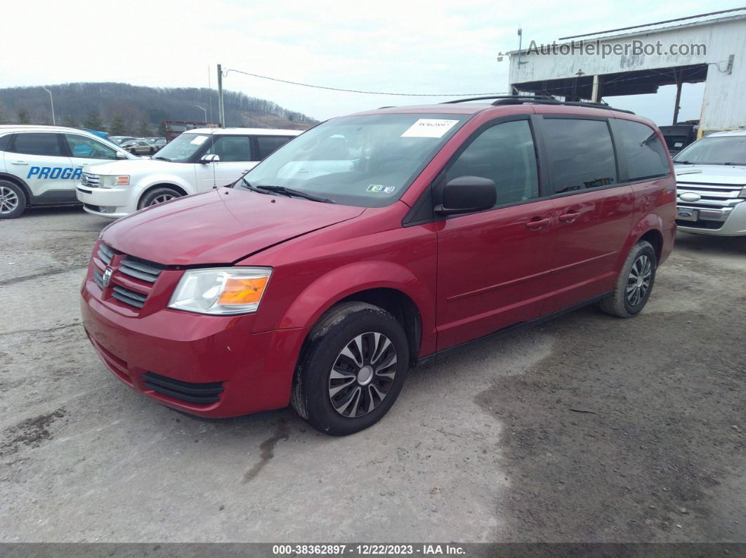 2010 Dodge Grand Caravan Se Red vin: 2D4RN4DE9AR130035