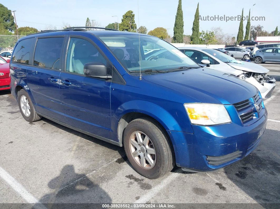 2010 Dodge Grand Caravan Se Blue vin: 2D4RN4DE9AR171331