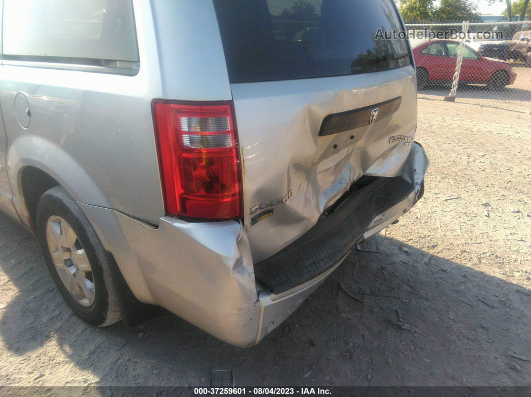 2010 Dodge Grand Caravan Se Серебряный vin: 2D4RN4DE9AR355653