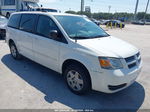 2010 Dodge Grand Caravan Se White vin: 2D4RN4DE9AR364224