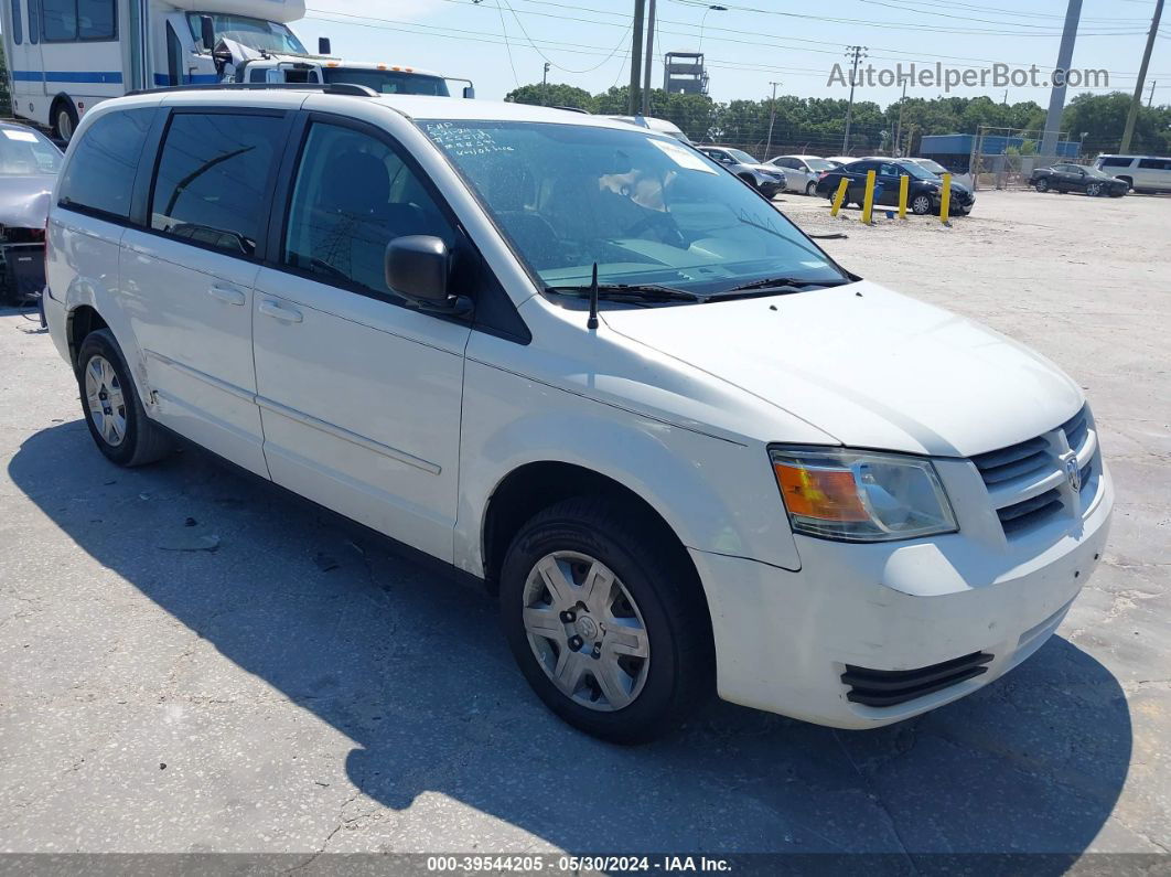 2010 Dodge Grand Caravan Se Белый vin: 2D4RN4DE9AR364224