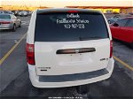 2010 Dodge Grand Caravan Se White vin: 2D4RN4DE9AR384330