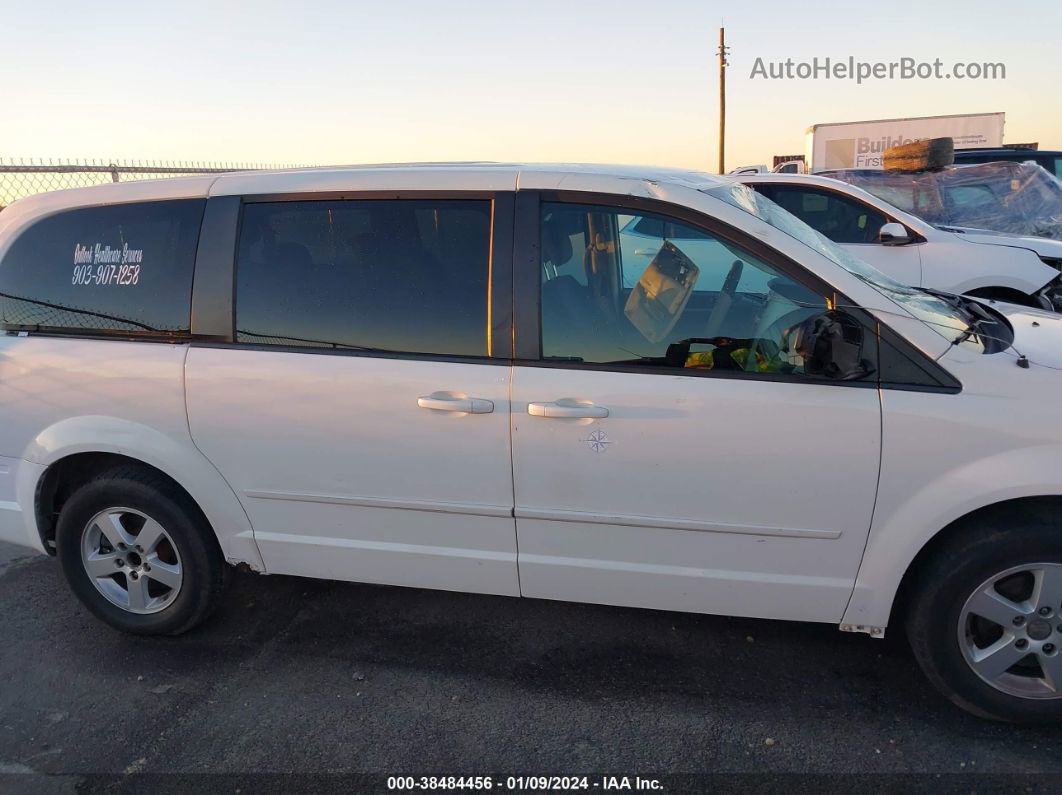 2010 Dodge Grand Caravan Se White vin: 2D4RN4DE9AR384330