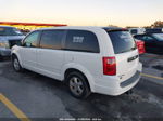 2010 Dodge Grand Caravan Se White vin: 2D4RN4DE9AR384330