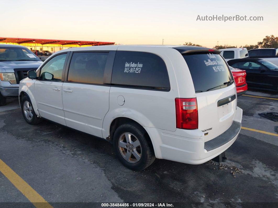 2010 Dodge Grand Caravan Se White vin: 2D4RN4DE9AR384330