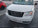 2010 Dodge Grand Caravan Se White vin: 2D4RN4DE9AR384330