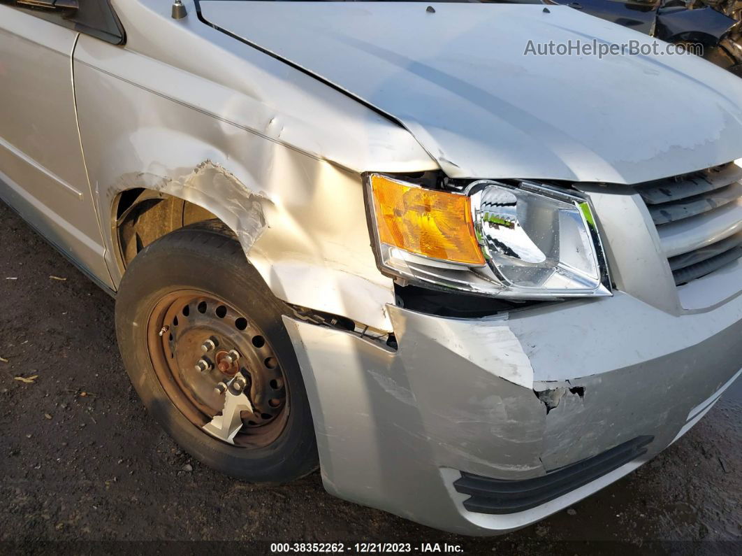 2010 Dodge Grand Caravan Se Silver vin: 2D4RN4DE9AR476134