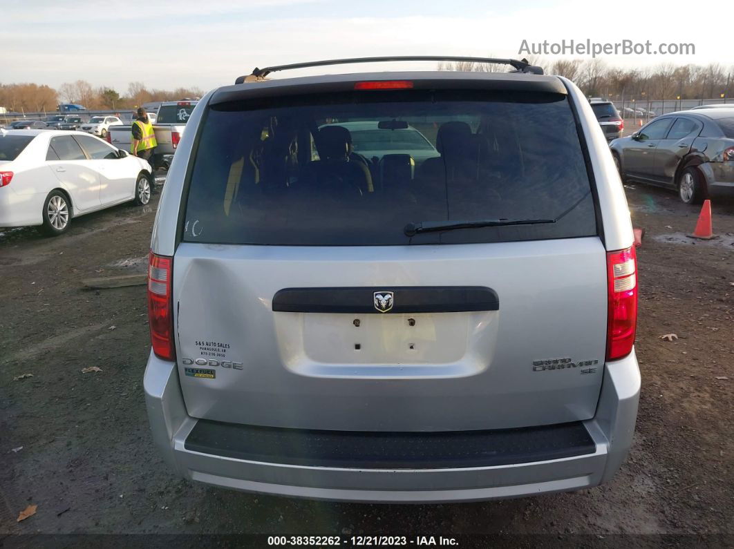 2010 Dodge Grand Caravan Se Silver vin: 2D4RN4DE9AR476134