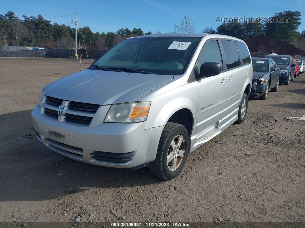 2010 Dodge Grand Caravan Se Silver vin: 2D4RN4DE9AR497484