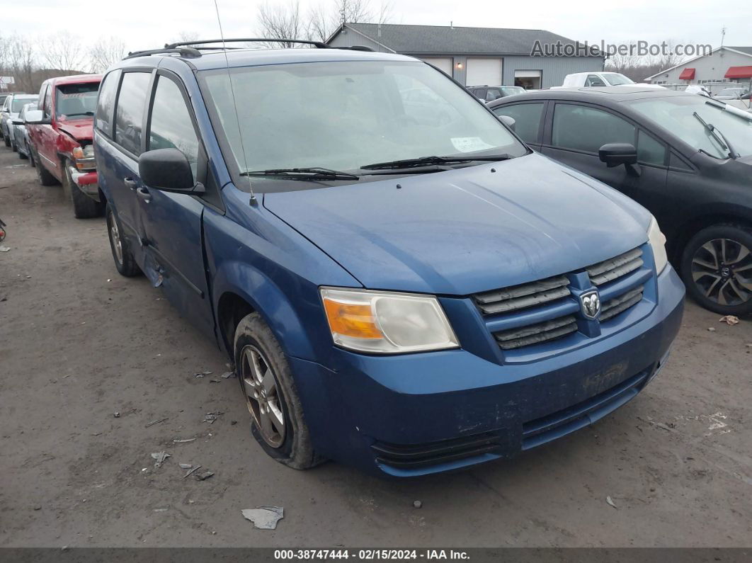 2010 Dodge Grand Caravan Se Blue vin: 2D4RN4DEXAR122882