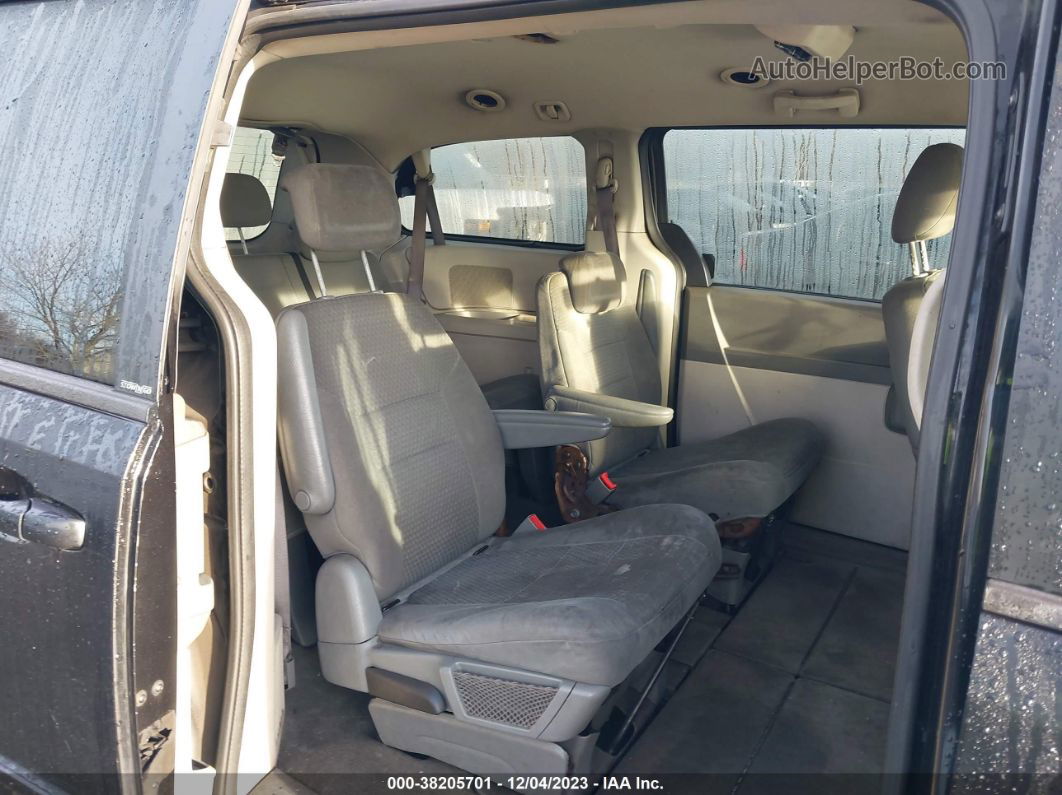 2010 Dodge Grand Caravan Se Черный vin: 2D4RN4DEXAR164937