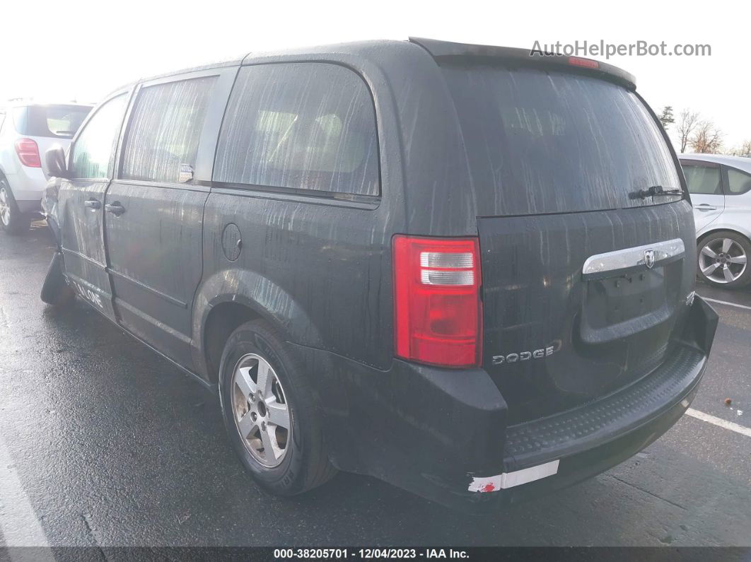 2010 Dodge Grand Caravan Se Черный vin: 2D4RN4DEXAR164937