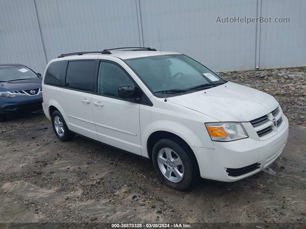 2010 Dodge Grand Caravan Se White vin: 2D4RN4DEXAR284172