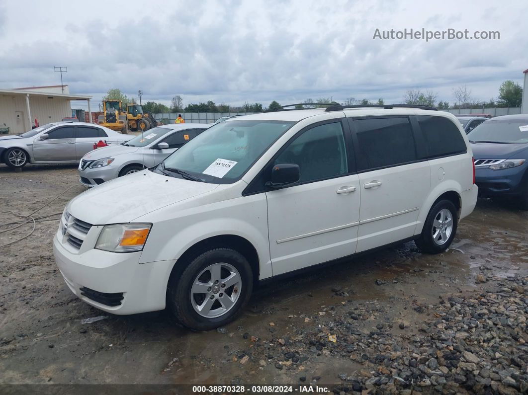 2010 Dodge Grand Caravan Se White vin: 2D4RN4DEXAR284172