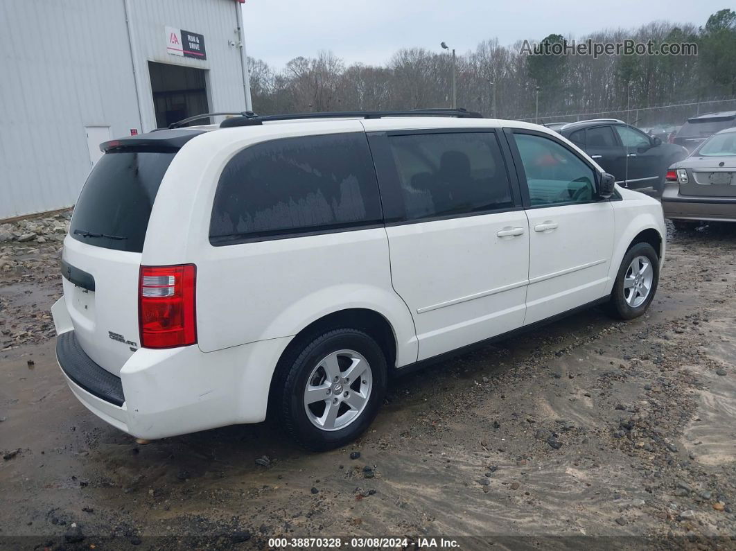 2010 Dodge Grand Caravan Se White vin: 2D4RN4DEXAR284172