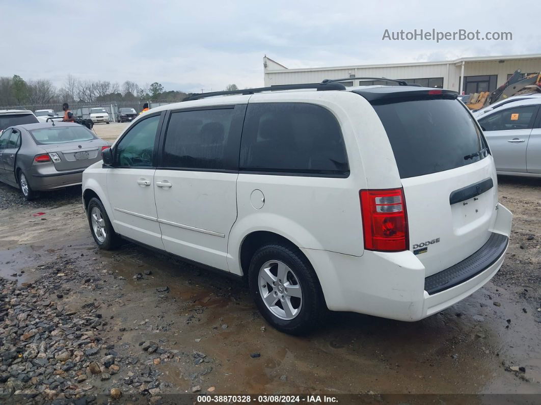 2010 Dodge Grand Caravan Se White vin: 2D4RN4DEXAR284172