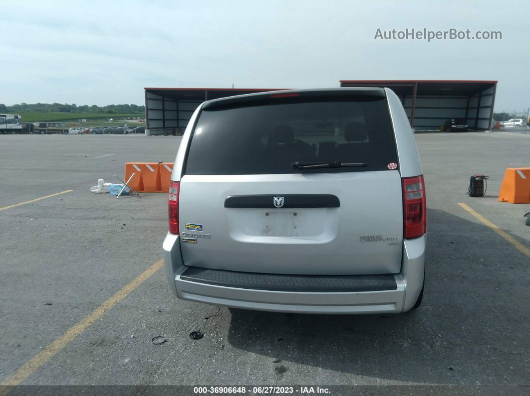 2010 Dodge Grand Caravan Se Silver vin: 2D4RN4DEXAR297861