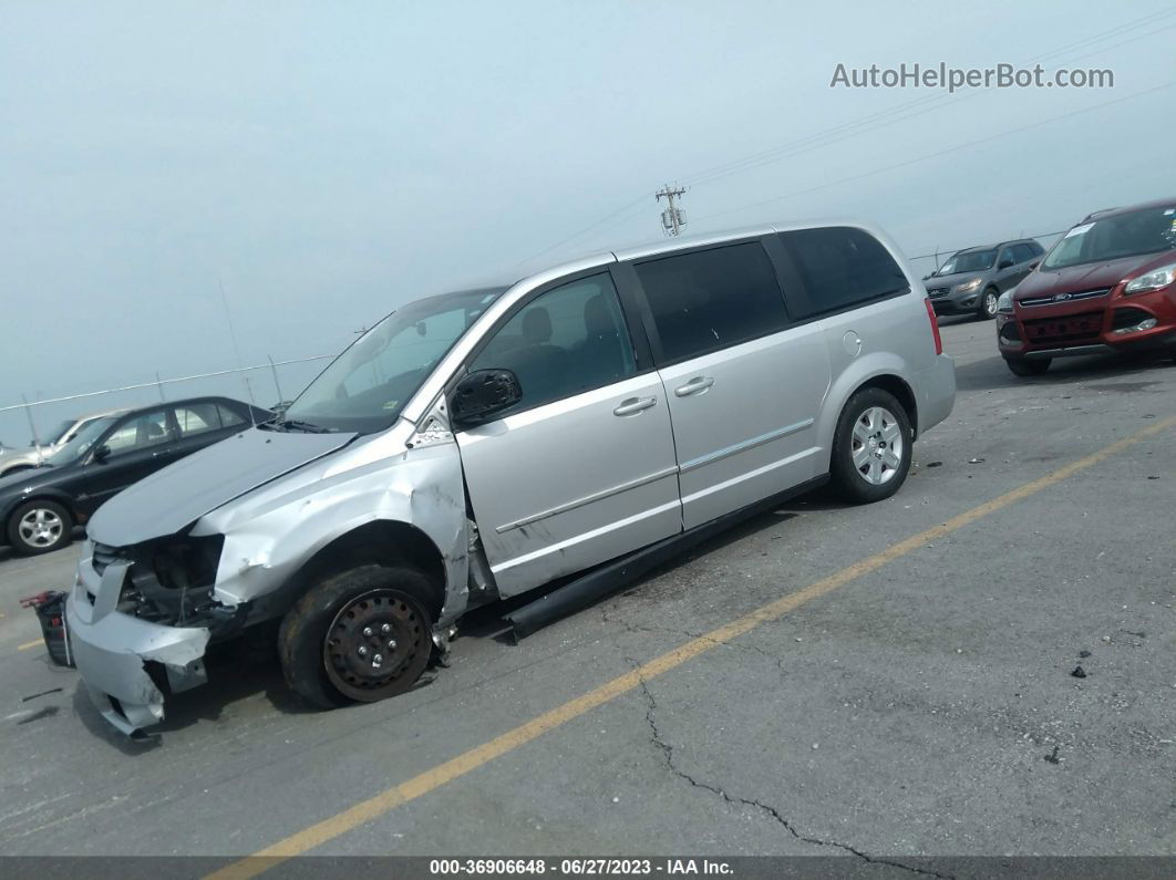 2010 Dodge Grand Caravan Se Silver vin: 2D4RN4DEXAR297861