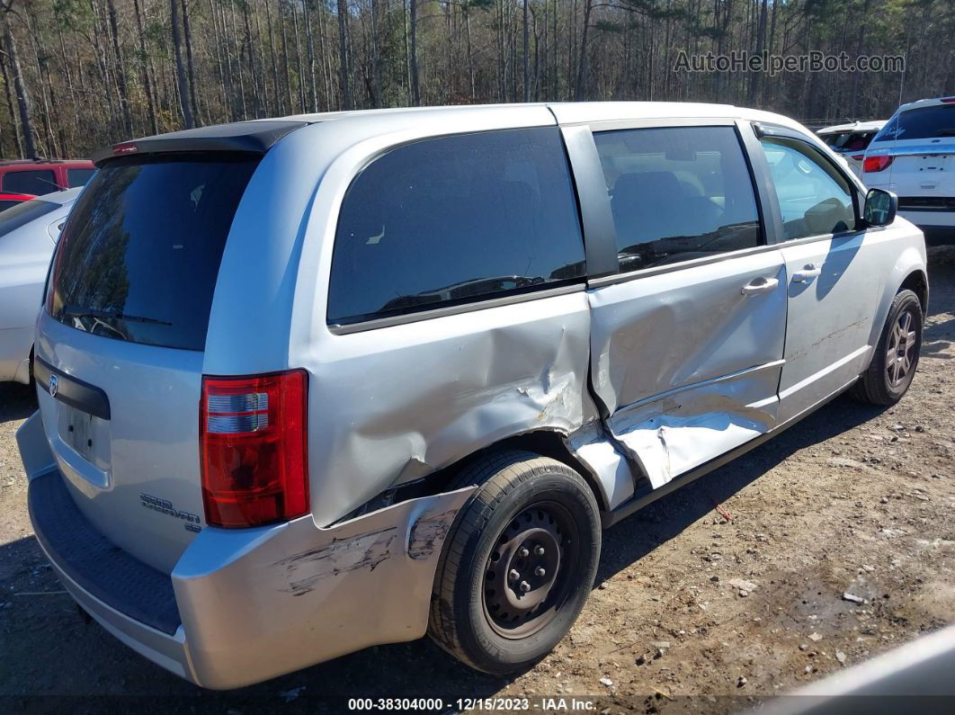 2010 Dodge Grand Caravan Se Silver vin: 2D4RN4DEXAR490933