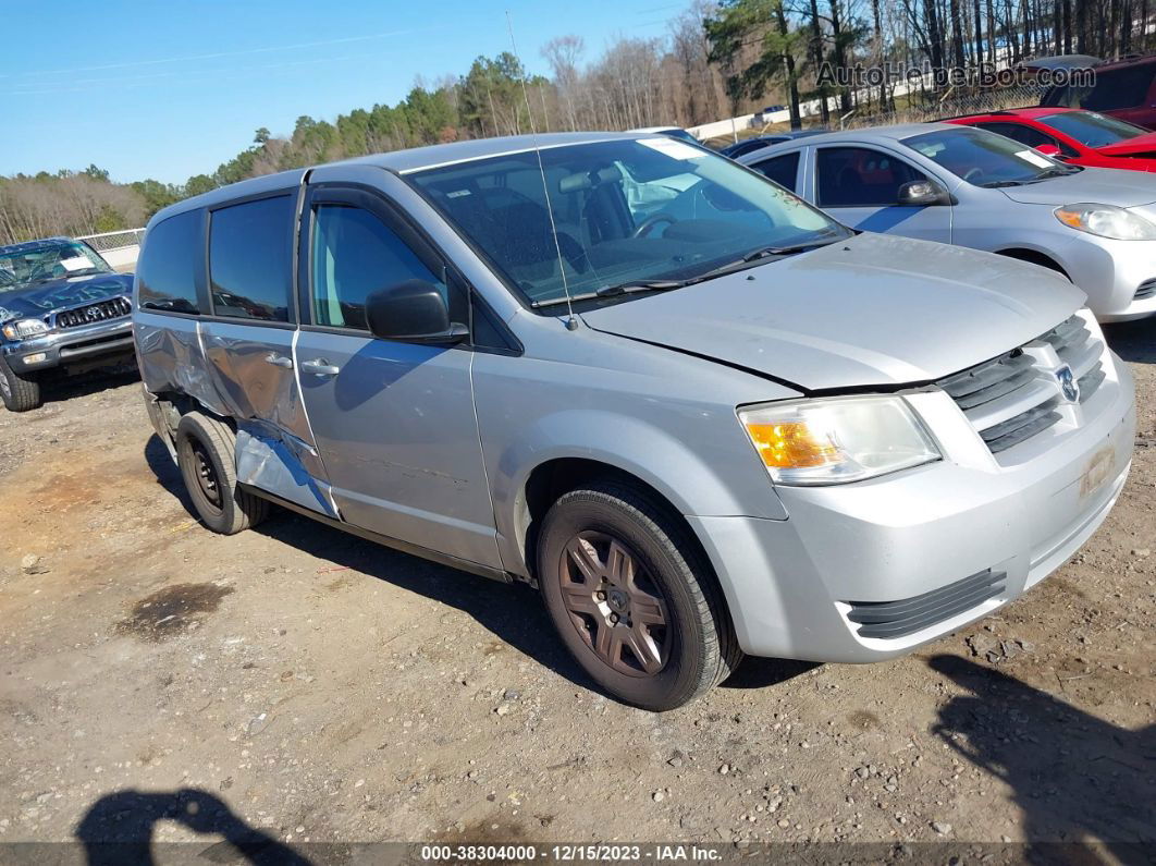 2010 Dodge Grand Caravan Se Silver vin: 2D4RN4DEXAR490933