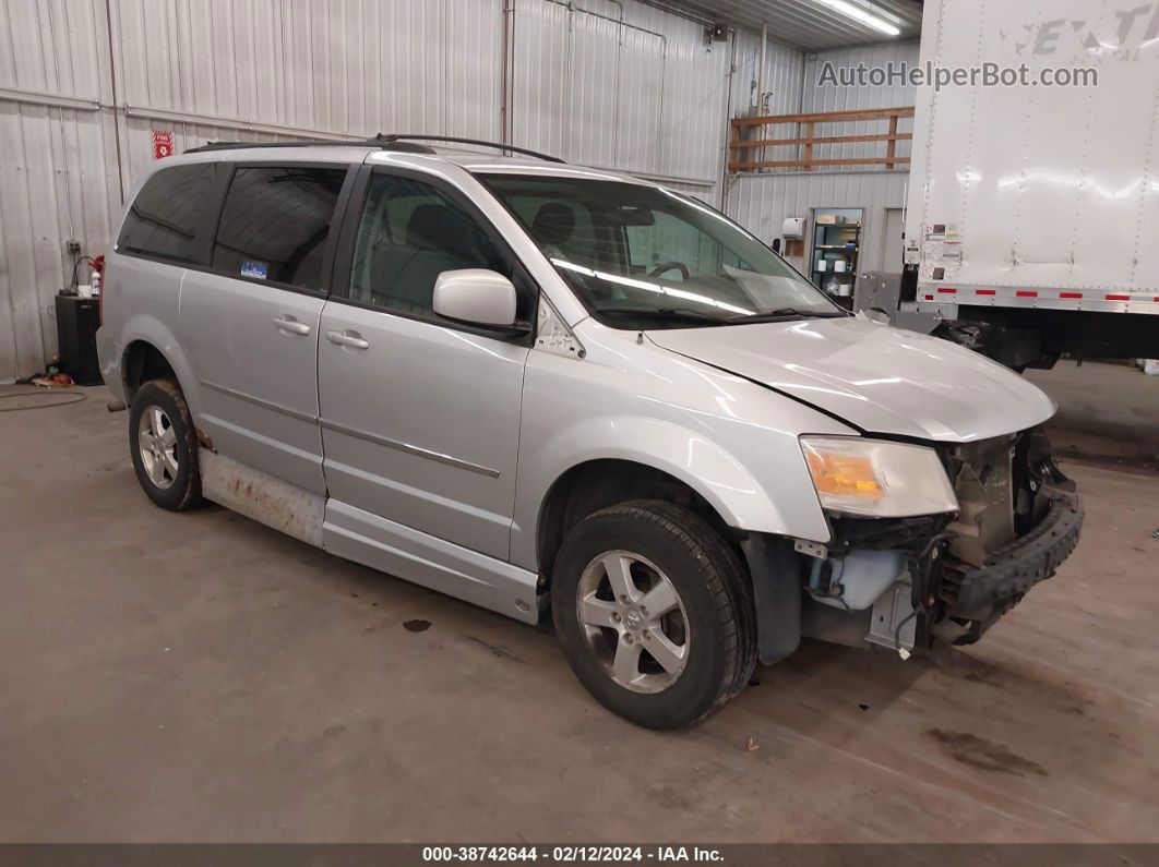 2010 Dodge Grand Caravan Sxt Silver vin: 2D4RN5D10AR100358