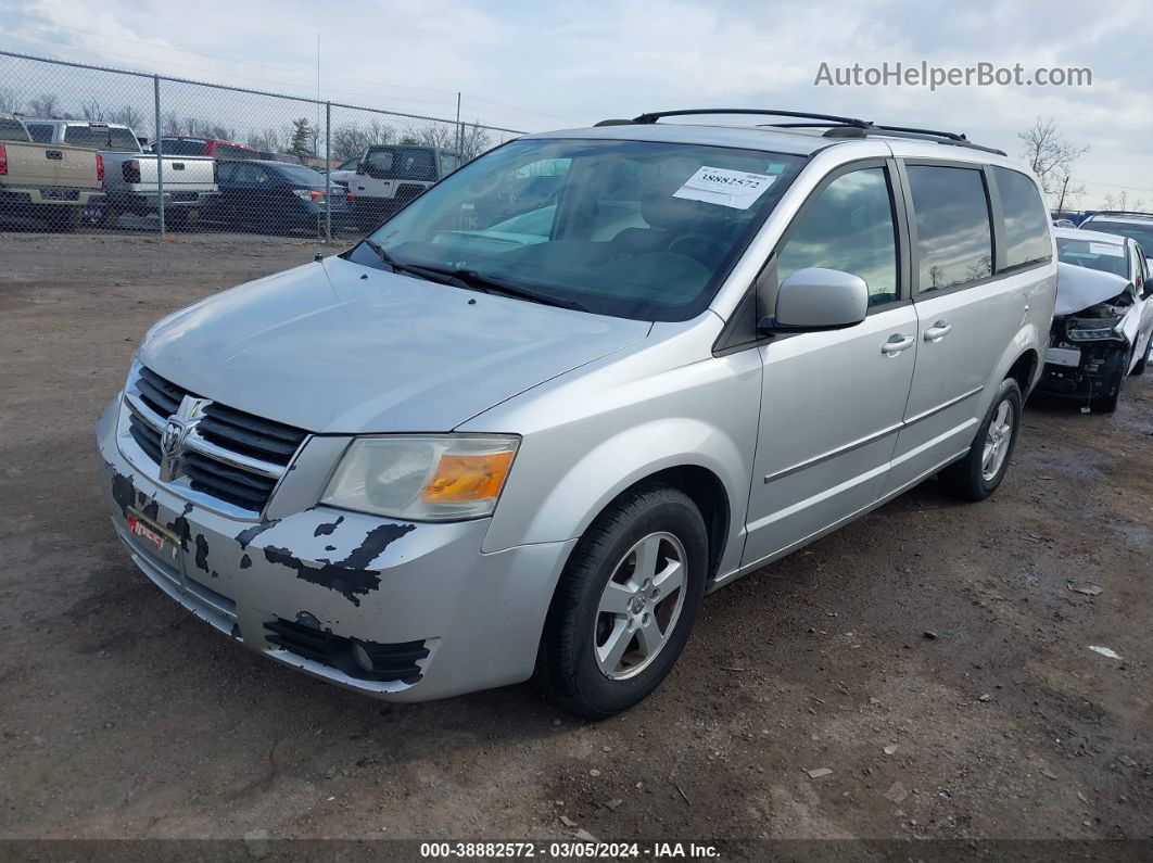 2010 Dodge Grand Caravan Sxt Silver vin: 2D4RN5D10AR202713