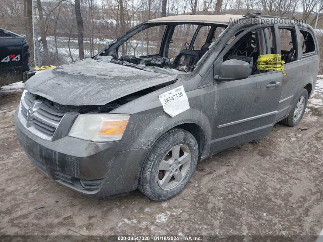 2010 Dodge Grand Caravan Sxt Gray vin: 2D4RN5D10AR263933