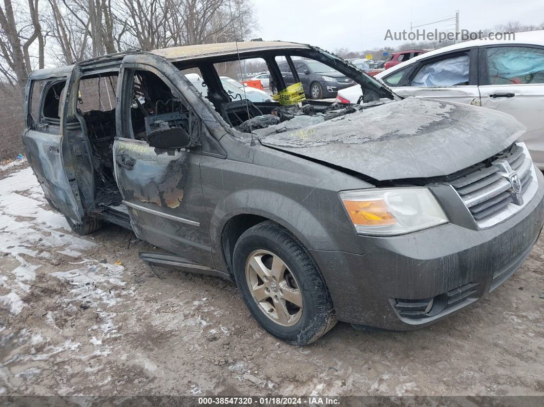 2010 Dodge Grand Caravan Sxt Gray vin: 2D4RN5D10AR263933