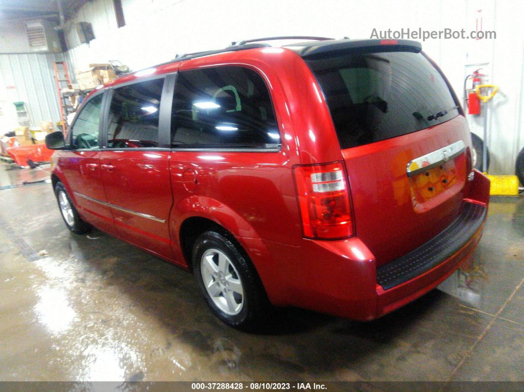 2010 Dodge Grand Caravan Sxt Red vin: 2D4RN5D10AR439993