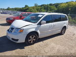 2010 Dodge Grand Caravan Sxt White vin: 2D4RN5D11AR219181