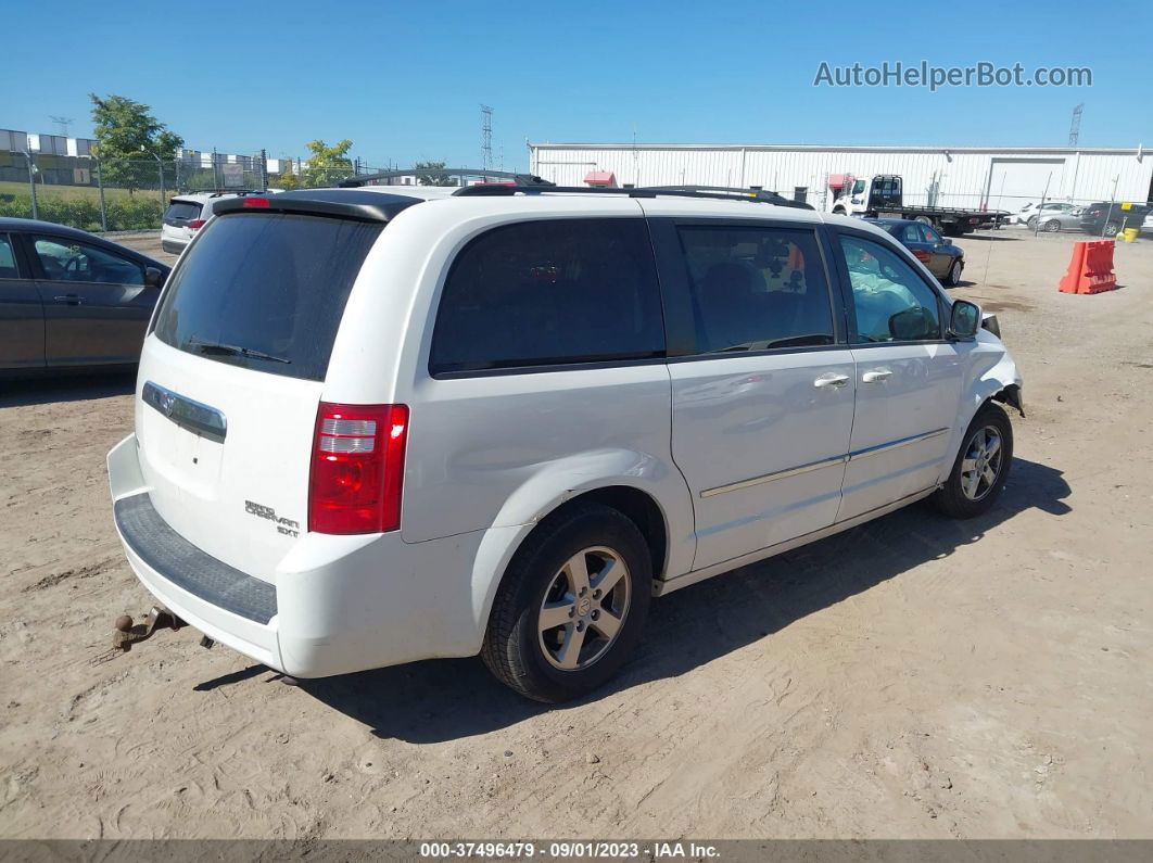 2010 Dodge Grand Caravan Sxt Белый vin: 2D4RN5D11AR219181