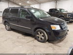 2010 Dodge Grand Caravan Sxt Black vin: 2D4RN5D11AR389007