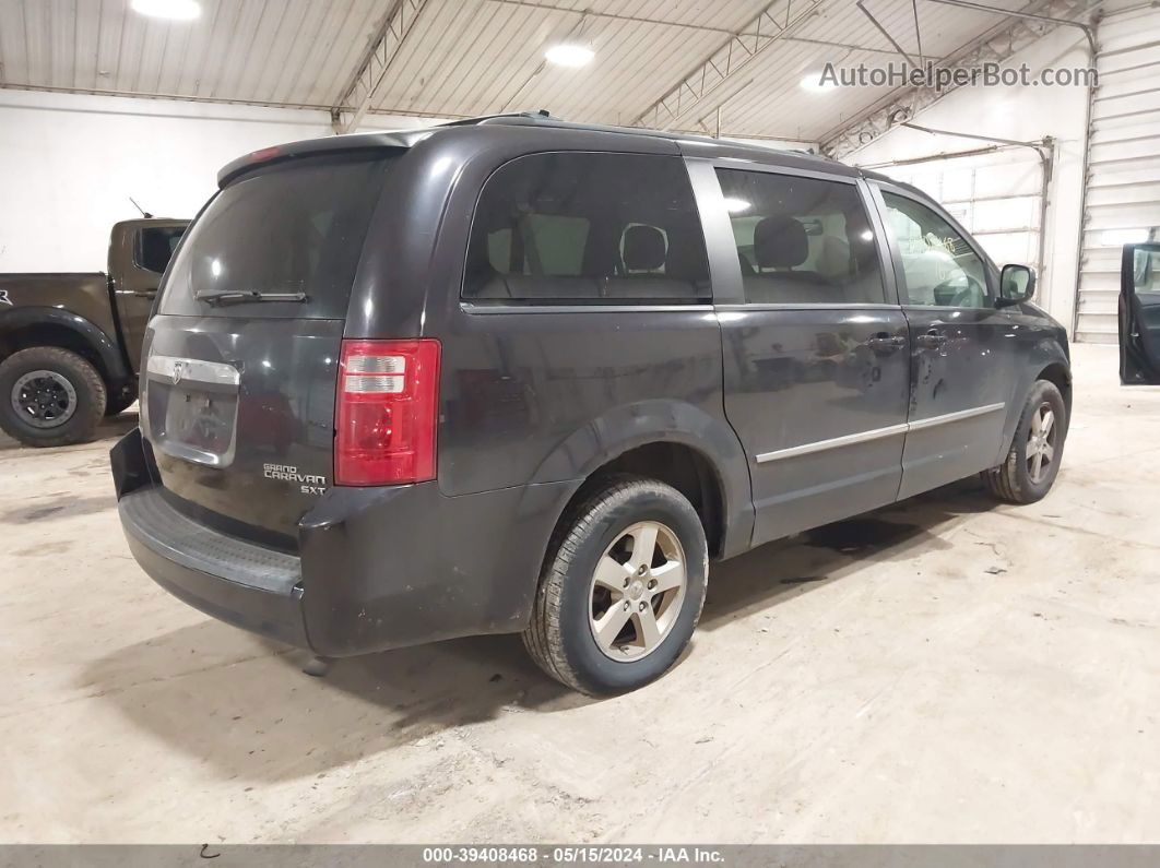 2010 Dodge Grand Caravan Sxt Black vin: 2D4RN5D11AR389007