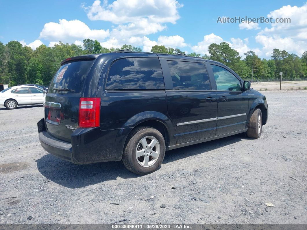 2010 Dodge Grand Caravan Sxt Black vin: 2D4RN5D11AR484313