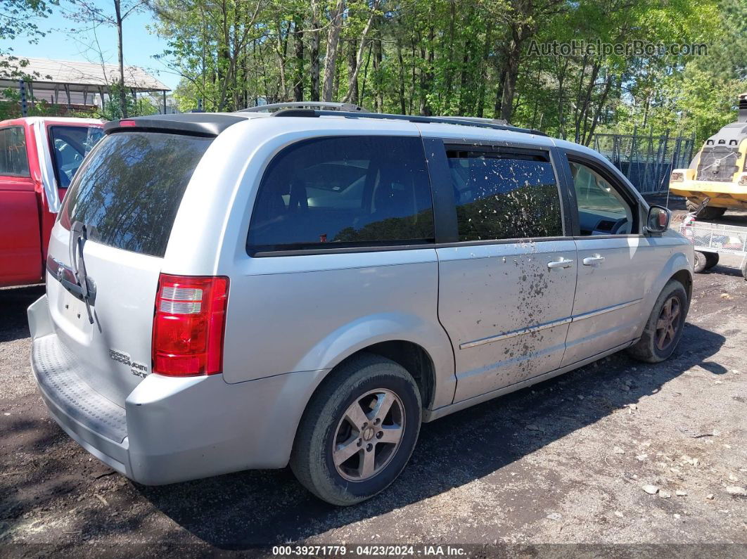 2010 Dodge Grand Caravan Sxt Silver vin: 2D4RN5D12AR144829