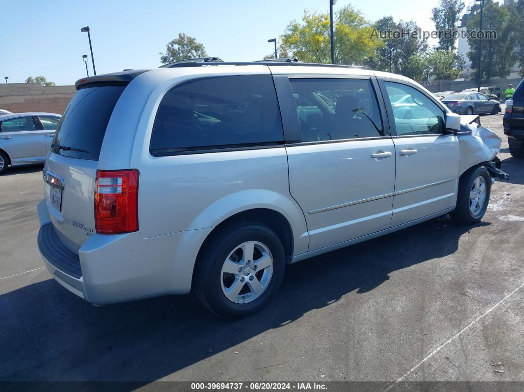 2010 Dodge Grand Caravan Sxt Silver vin: 2D4RN5D12AR211784