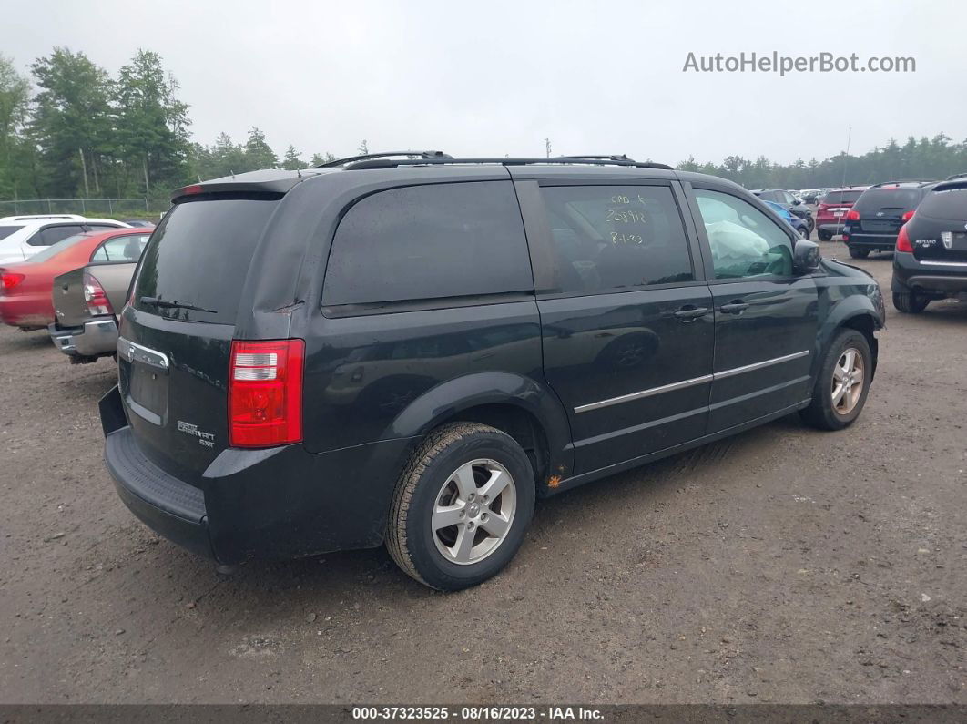 2010 Dodge Grand Caravan Sxt Black vin: 2D4RN5D12AR259981