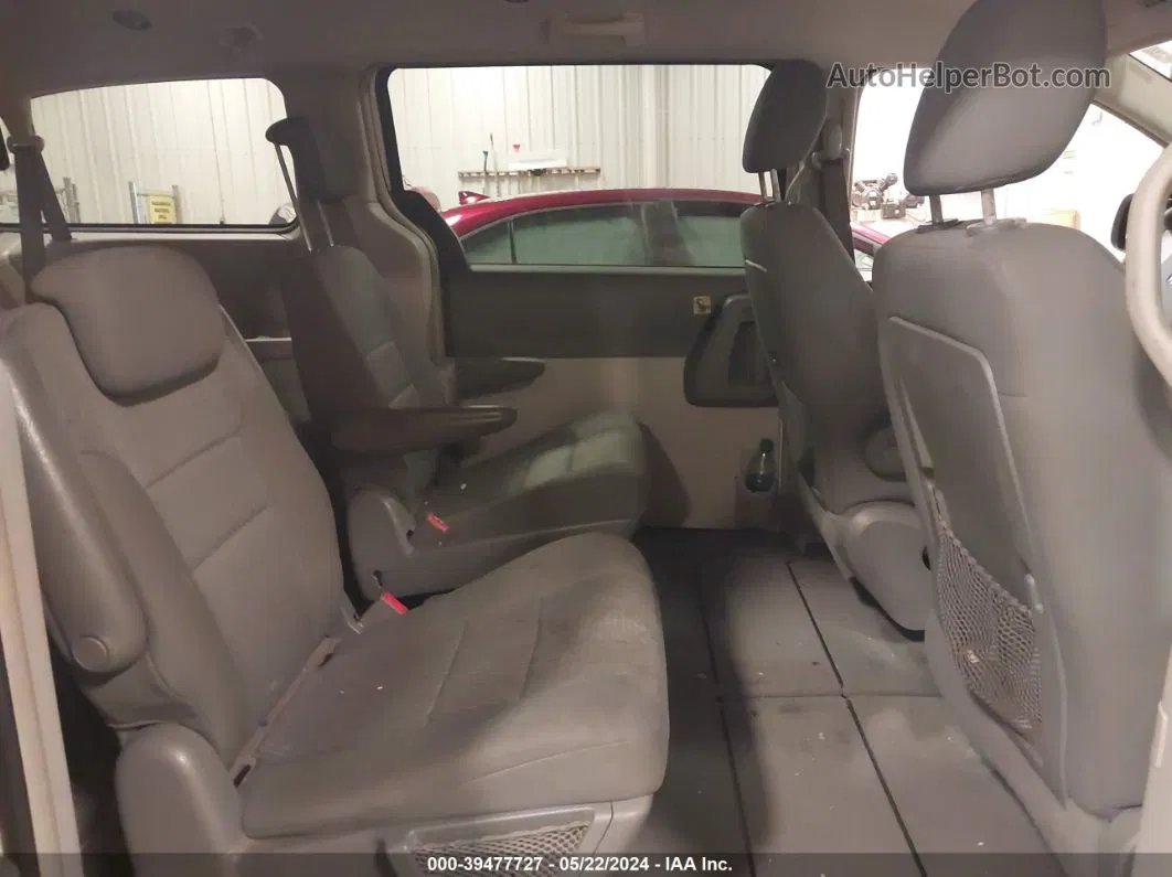 2010 Dodge Grand Caravan Sxt White vin: 2D4RN5D12AR264131