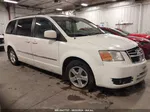 2010 Dodge Grand Caravan Sxt White vin: 2D4RN5D12AR264131