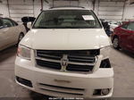 2010 Dodge Grand Caravan Sxt White vin: 2D4RN5D12AR264131