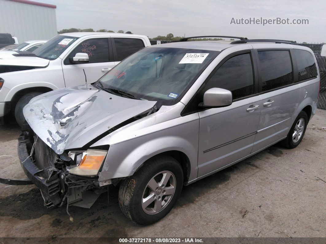 2010 Dodge Grand Caravan Sxt Silver vin: 2D4RN5D12AR403089