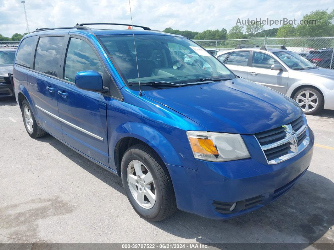 2010 Dodge Grand Caravan Sxt Blue vin: 2D4RN5D12AR440059