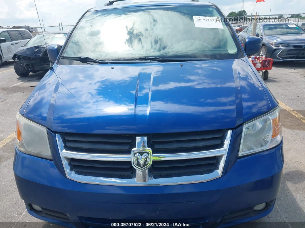 2010 Dodge Grand Caravan Sxt Blue vin: 2D4RN5D12AR440059